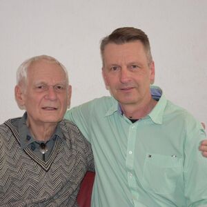 Peter Nemetschek bei einem persönlichen Besuch
